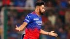 Mohammed Siraj was in pain before rcv vs gt match